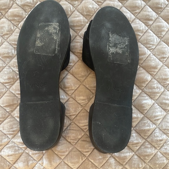 Vince leather shoes size 9 black - Picture 2 of 2